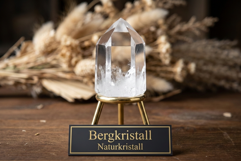 Bergkristall Naturkristall im Edelsteinlexikon von DAVUTA